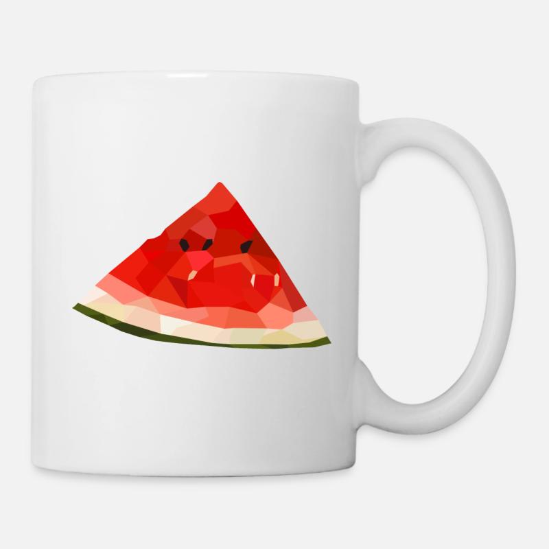 Wassermelone frucht - Tasse - Weiß