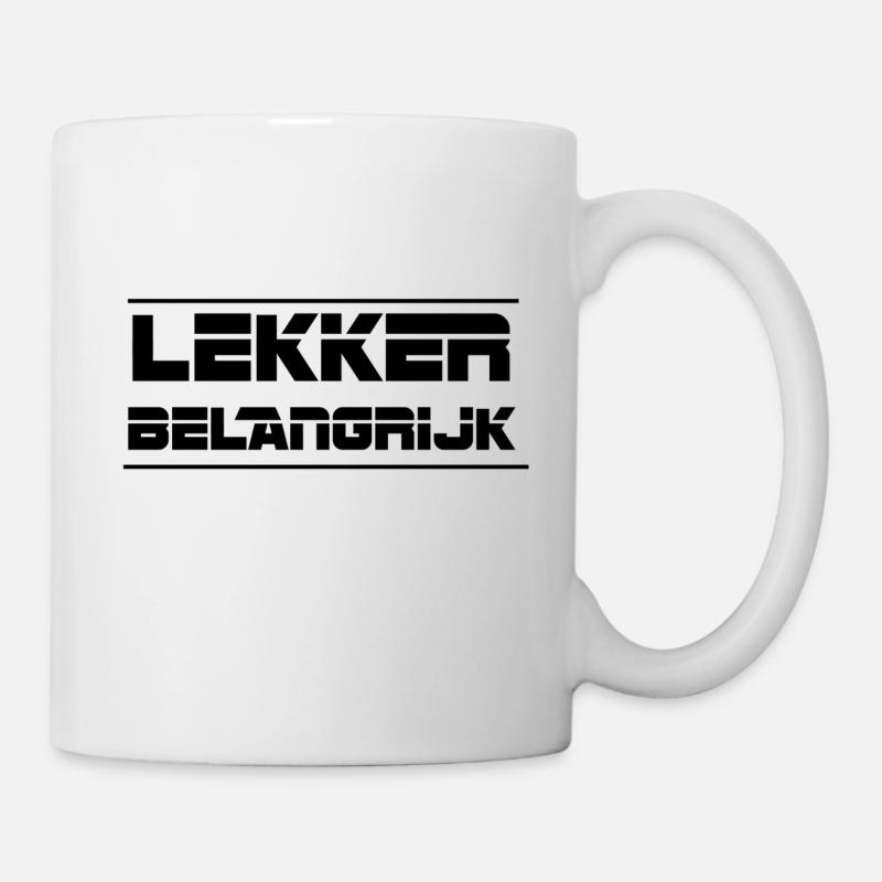 NICE UND IMPORTANT - Tasse - Weiß