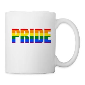 Gay Pride - Mug blanc - blanc - Droite