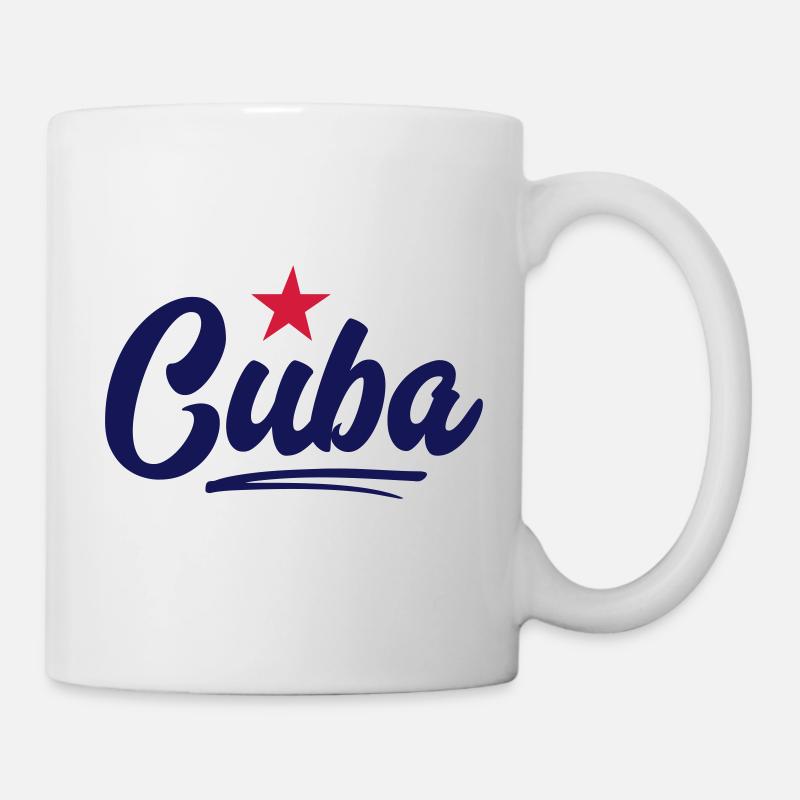 CUBA HANDGESCHRIEBEN - Tasse - Weiß