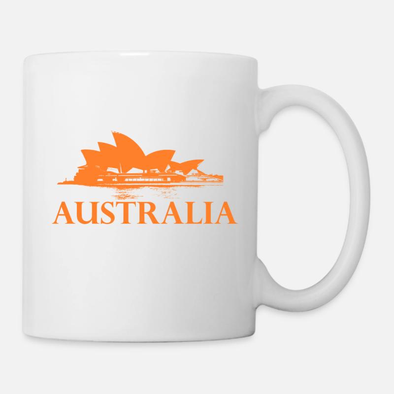 Australia - Opera House / Gift Idea - Mug - white