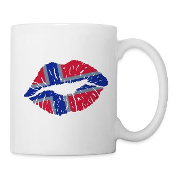 Kiss (Norway, Iceland) - Mug - white - Right