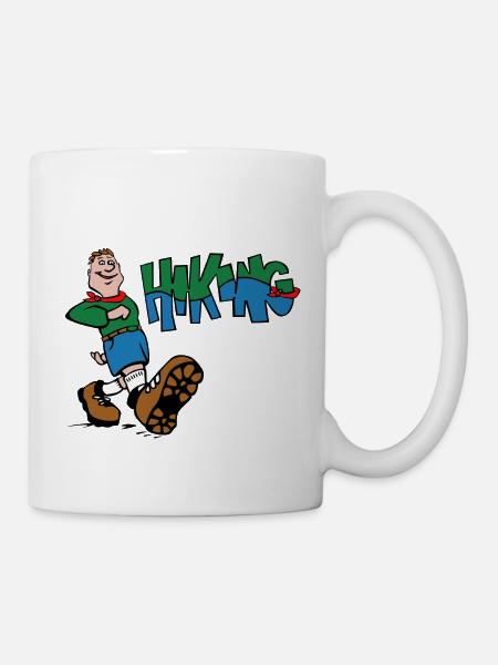 marche - Mug blanc - blanc