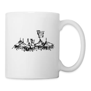 ... mein Dorf - Tasse - Weiß - Rechts