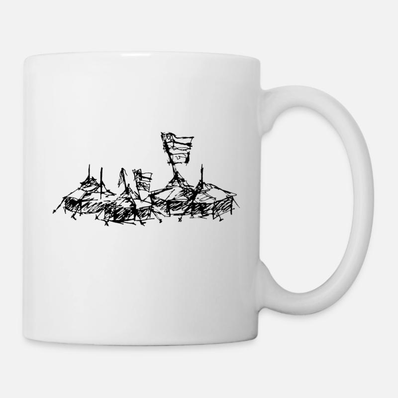 ... mon village - Mug blanc - blanc