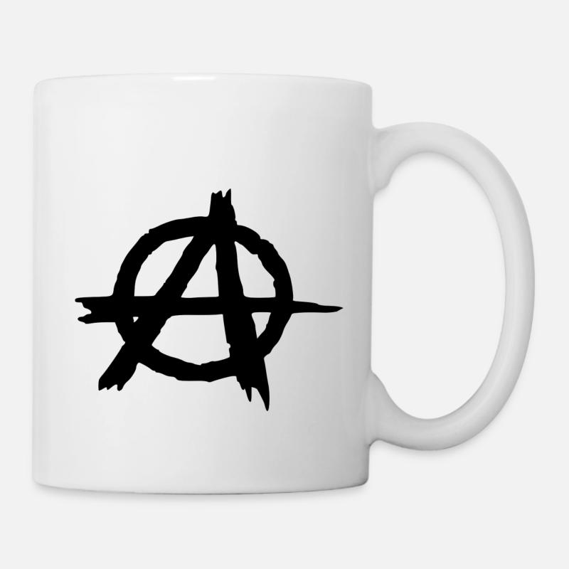 Anarchie - Tasse - Weiß