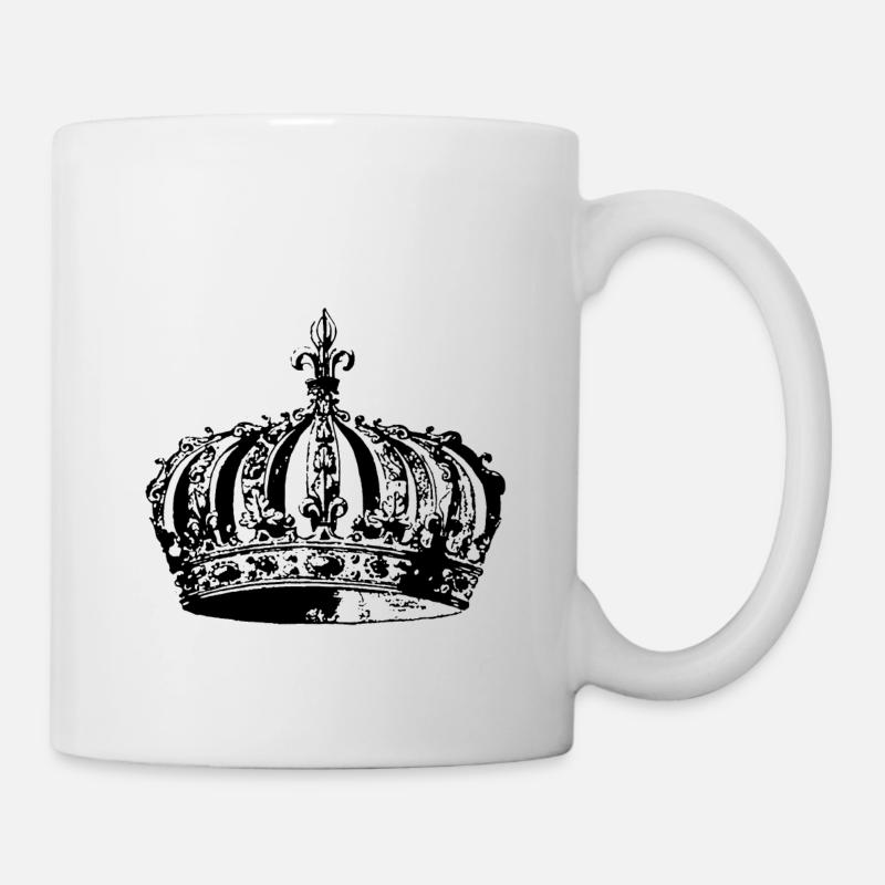 CROWN - Tasse - Weiß