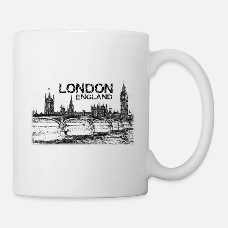 LONDON - Tasse - Weiß