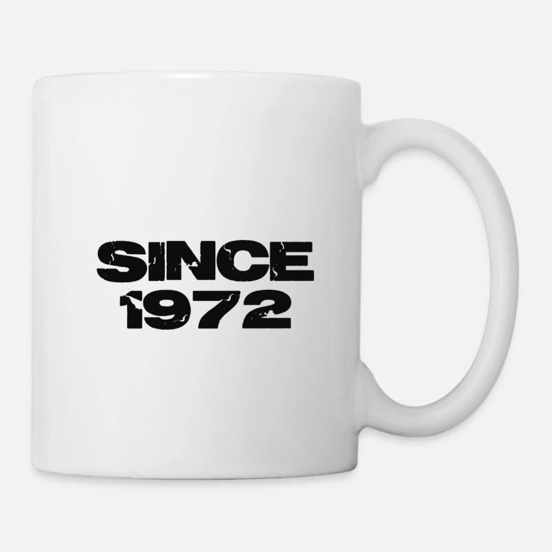 Since 1972 - Tasse - Weiß