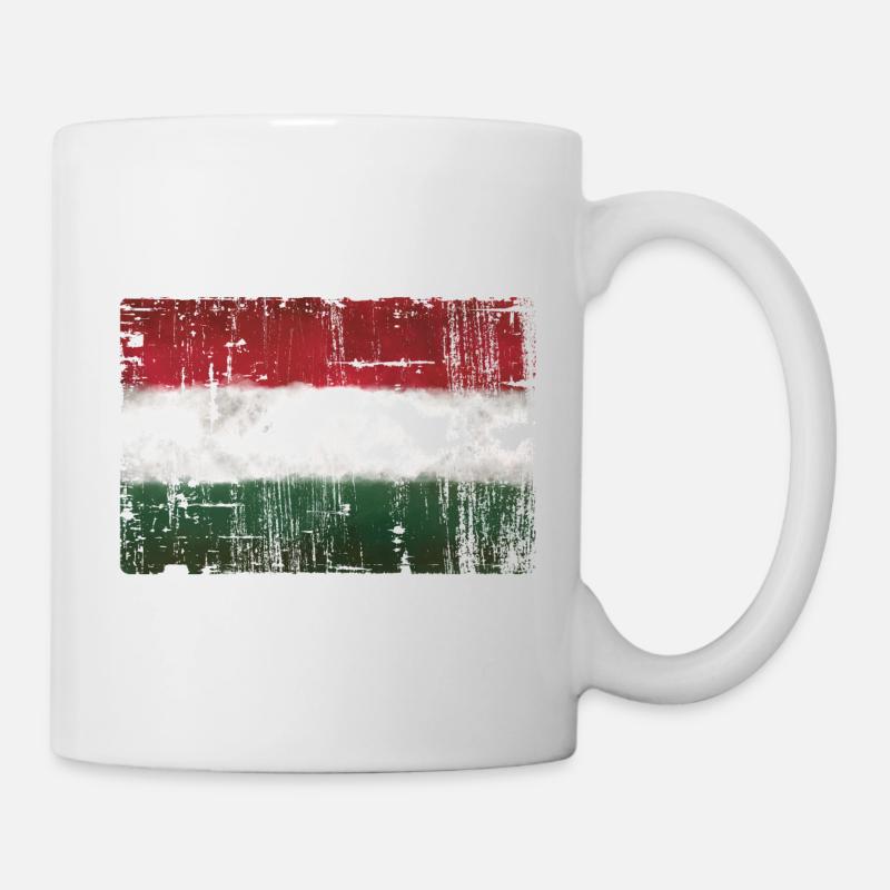 Hongrie - Mug blanc - blanc