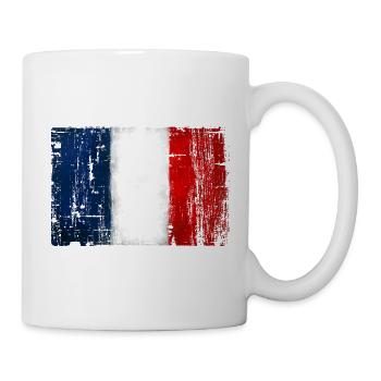 France - Mug blanc - blanc - Droite