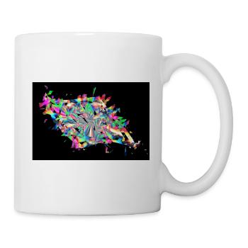 Bent Rectangle Poster - Mug - white - Right