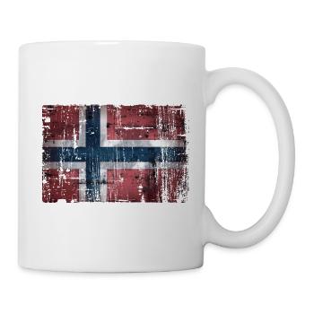 Norvège - Mug blanc - blanc - Droite