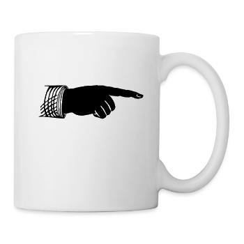 hand - Mug - white - Right