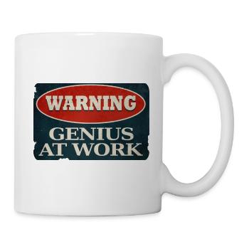 Genius AT Work - Mug - white - Right