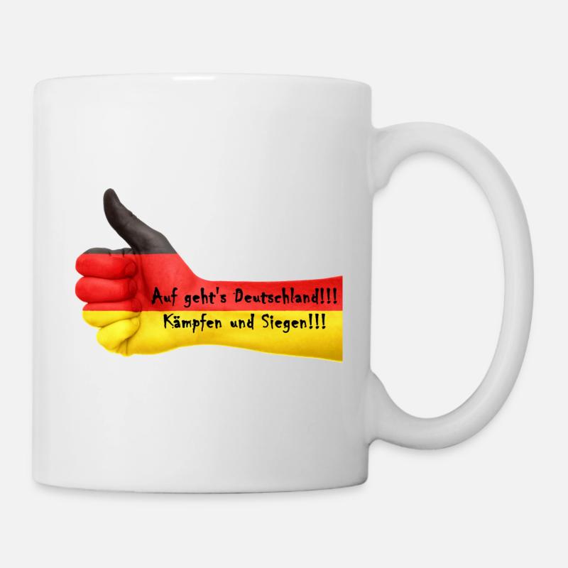 Germany fan - Mug - white