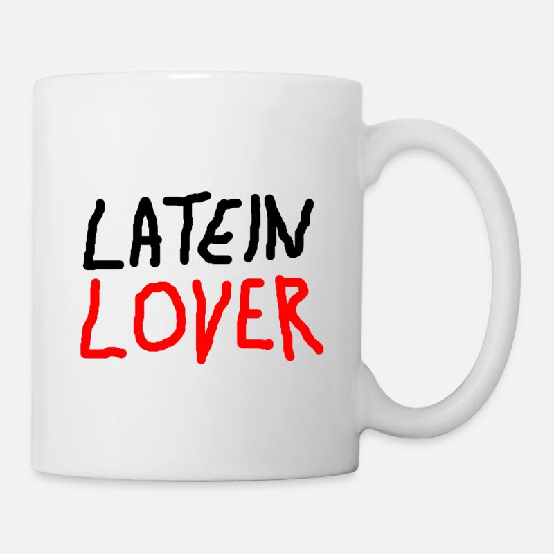 Latein Lover - Tasse - Weiß