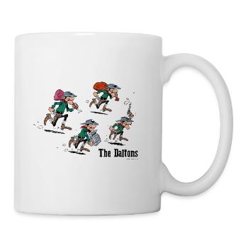 Lucky Luke Dalton Brüder The Daltons - Tasse - Weiß - Rechts