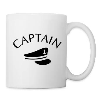 CAPTAIN CAPTAIN HAT - Mug - white - Right