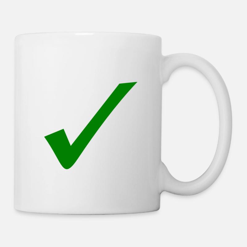 Crochet vert - Mug blanc - blanc