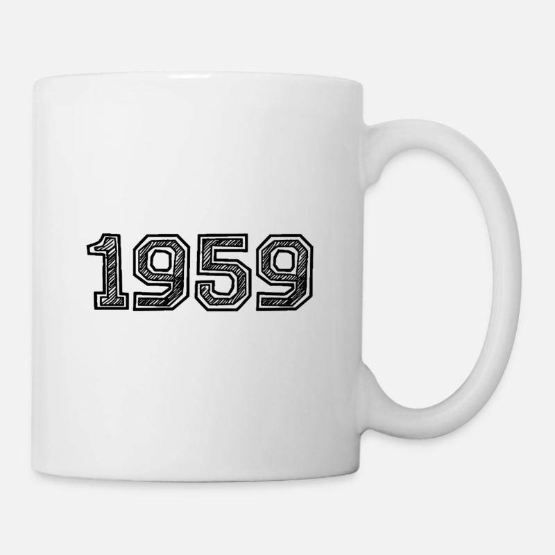 1959 - Mug blanc - blanc