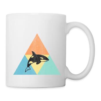 Wal - Tasse - Weiß - Rechts