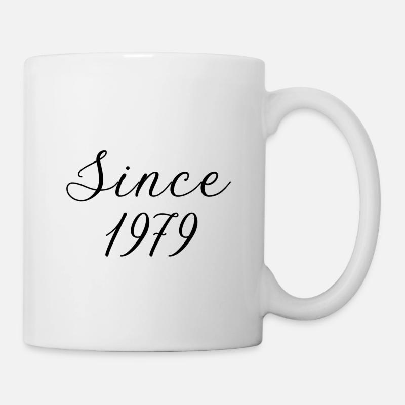 Since 1979 - Mug blanc - blanc