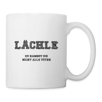 Smile, you can not kill them all - Mug - white - Right