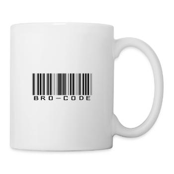 Bro Code - Mug - white - Right
