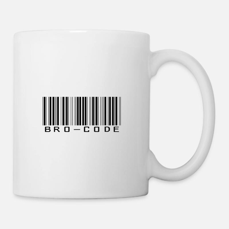 Bro-Code - Tasse - Weiß