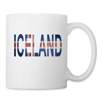 Island - Tasse - Weiß - Rechts