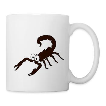 scorpion - Tasse - Weiß - Rechts