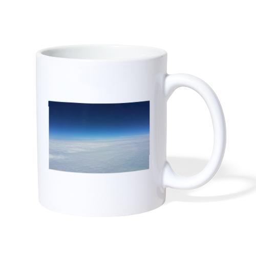 blauer Himmel, weiße Wolken - Flug über Australien - Tasse