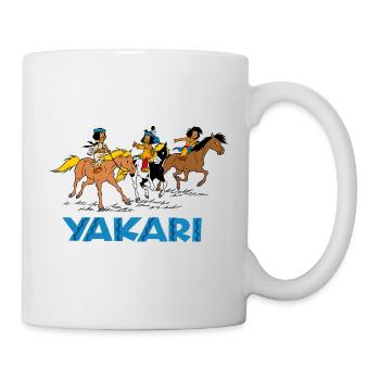 Yakari auf Ausritt - Tasse - Weiß - Rechts