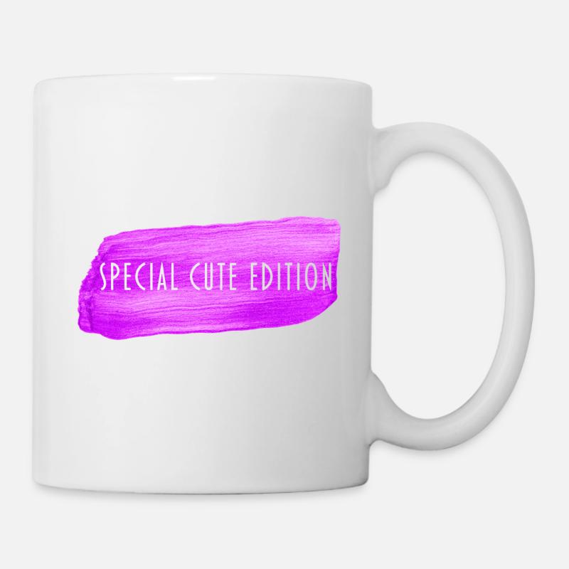 Édition spéciale mignonne - Mug blanc - blanc
