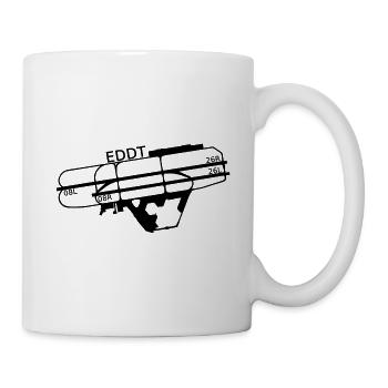 EDDT/TXL – Flughafen Berlin-Tegel - Tasse - Weiß - Rechts