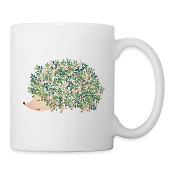 Igel Riccio Hedgehog - Tasse - Weiß - Rechts