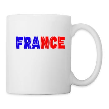 france - Tasse - Weiß - Rechts
