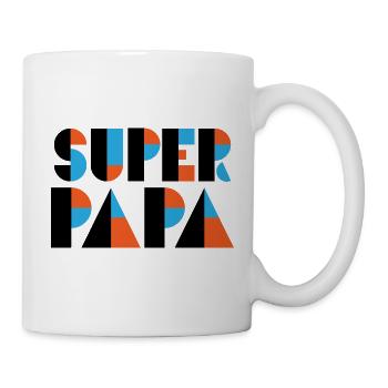 Super Papa - Mug blanc - blanc - Droite