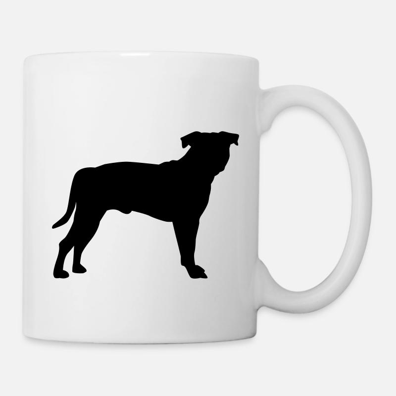 Staffordshire Terrier - Mug blanc - blanc