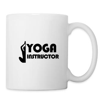 Yoga Instructor - Yoga and meditation - Mug - white - Right