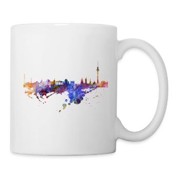 Berlin Skyline - Mug - white - Right