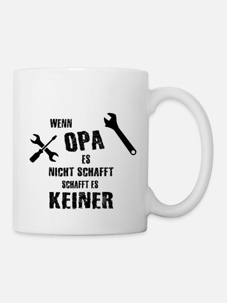 Opa - Tasse - Weiß