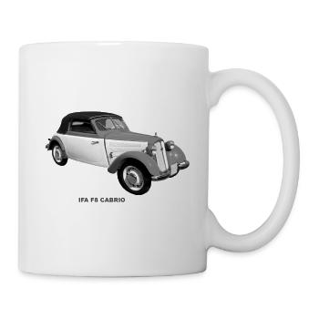 IFA F8 convertible DDR Zwickau - Mug - white - Right