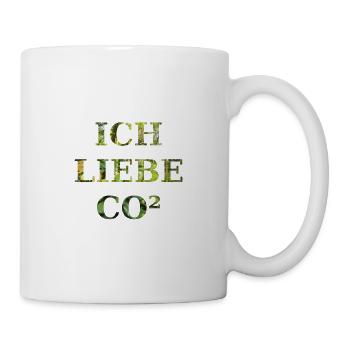 J'aime co2 - Mug blanc - blanc - Droite