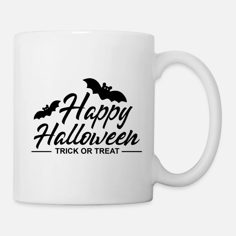 Happy Halloween - Tasse - Weiß