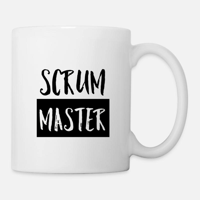 Scrum Master - Mug blanc - blanc