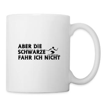 Luster Apres Ski Spruch - Winterurlaub - Skifahren - Tasse - Weiß - Rechts