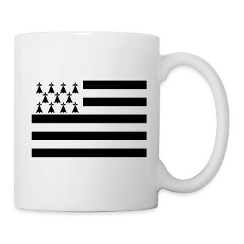 Gwenn Ha Du (Black) - Mug - white - Right