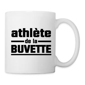 ATHLETE BUVETTE - Mug blanc - blanc - Droite